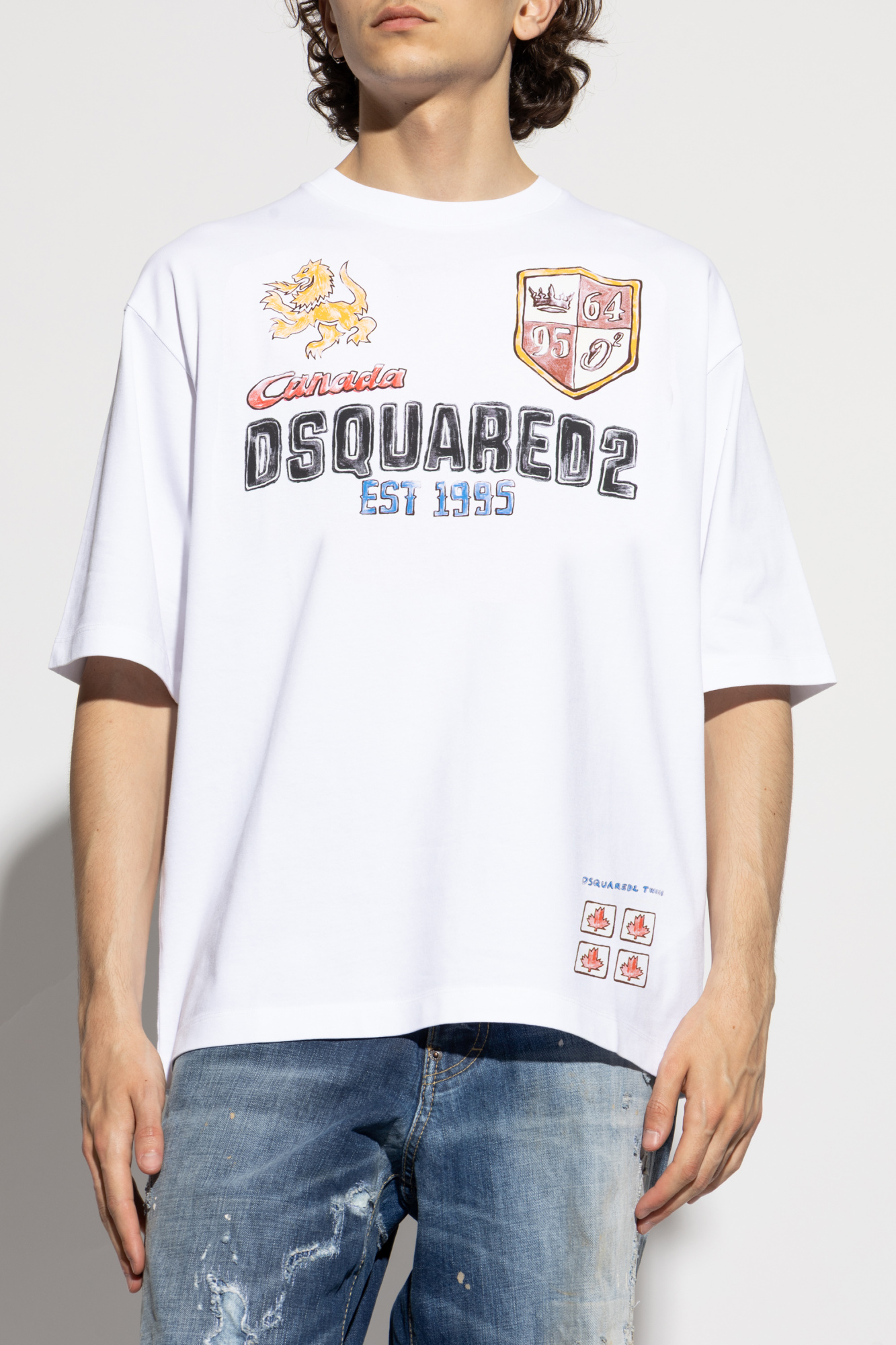 DSQUARED2 ディースクエアード Tシャツ 2024春夏秋 メンズ